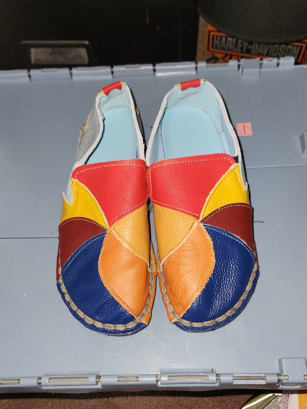 Unbranded Multi- Colored Leather Shoes